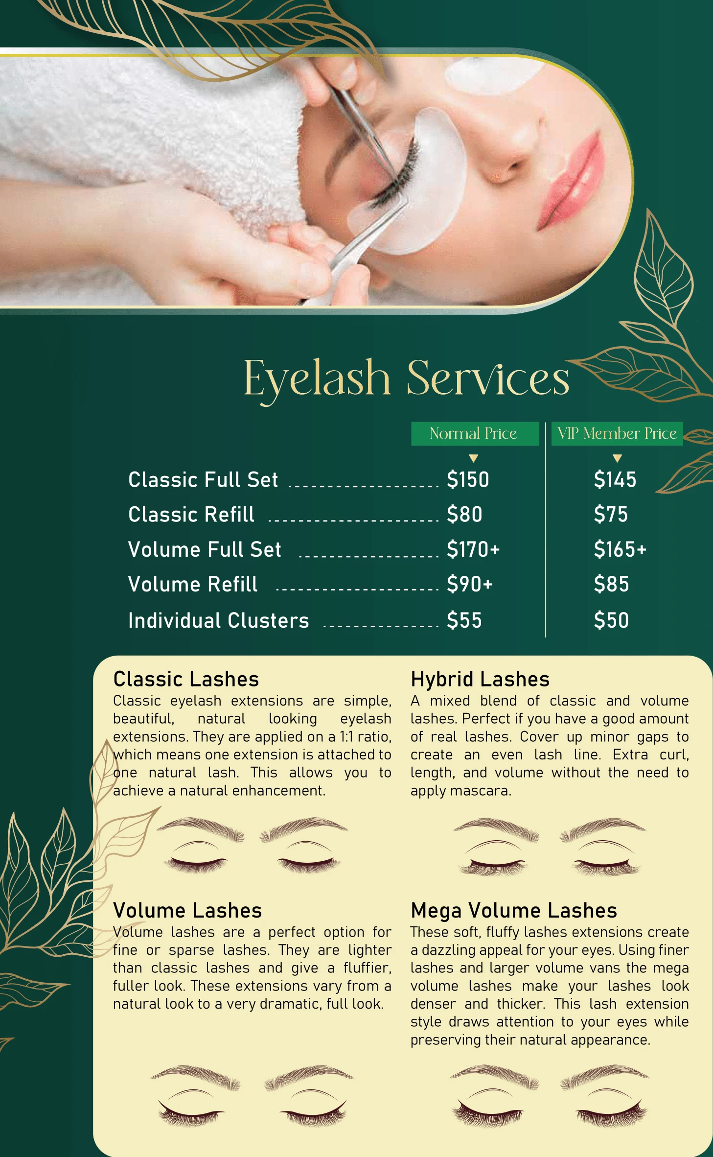 Eyelash Services